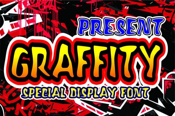 Graffity Font: A Modern Retro Display Typeface for Brand Campaigns