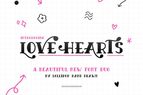 Love Hearts Font for Whimsical Branding That Feels Like You