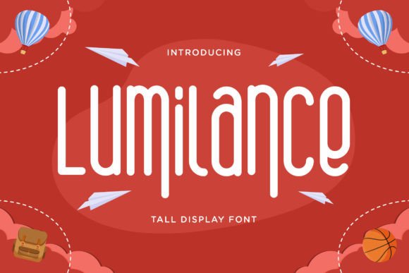 Lumilance: A Tall Display Font That Makes Headlines Feel Human