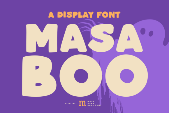 Masa Boo: A Spooky Display Font for Scroll-Stopping Campaigns