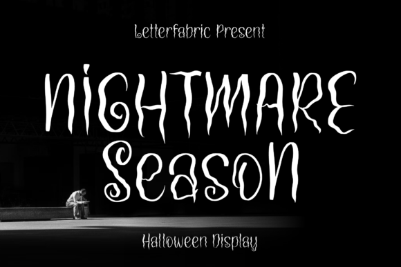 Nightmare Season: A Bold Halloween Display Font