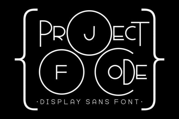 Project of Code: A Stylish Display Font for Editorial Identity