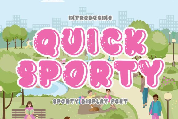 Quick Sporty Font for Modern Branding