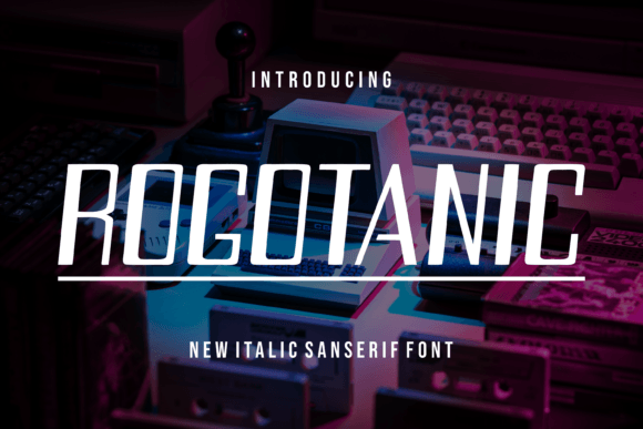 Rogotanic Display Font for Bold, Modern Campaigns