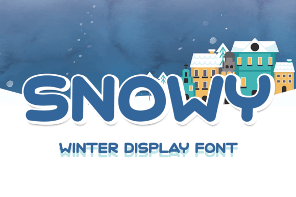 Snowy Font: A Quirky Display Font for Standout Digital Branding