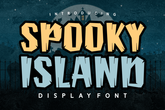 Spooky Island Display Font for Halloween Campaigns