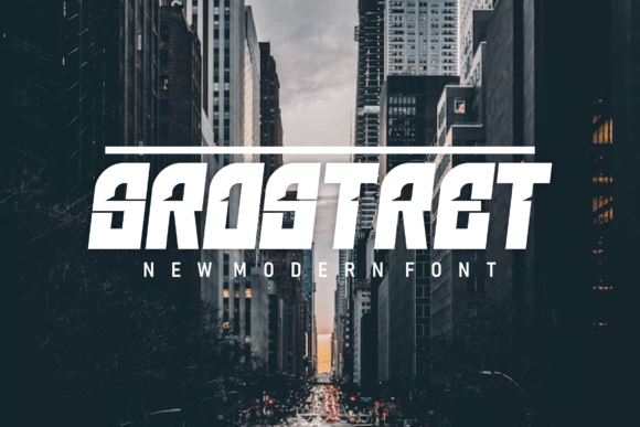 Strostret: A Bold Display Font for Impactful Web Design