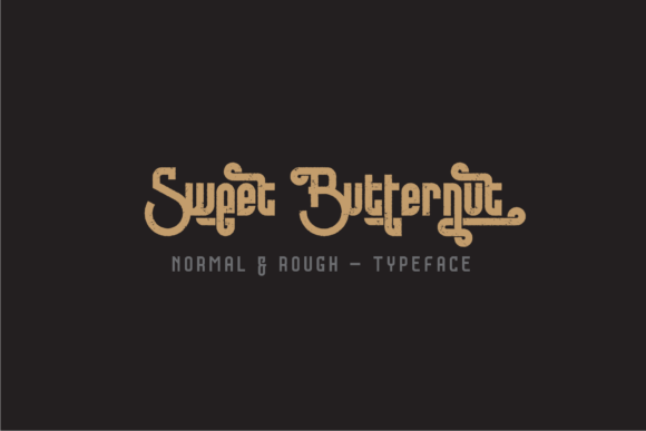 Sweet Butternut: A Vintage Display Font for Authentic Branding
