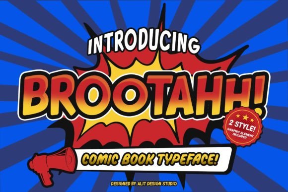 The Brootahh Display Font for Small Business Branding