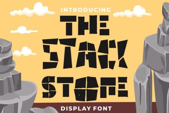 The Stack Stone: A Playful Display Font Worth Downloading