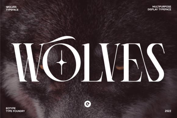 Wolves: A Serif Condensed Display Font for Bold Campaign Identity